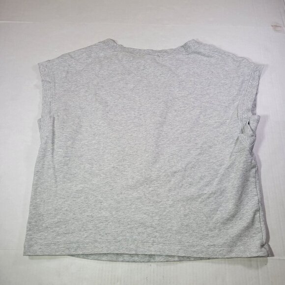 Cabi Women Modal & Cotton Blend Heather Gray Sleeveless Athleisure Muscle Top M - Picture 6 of 6